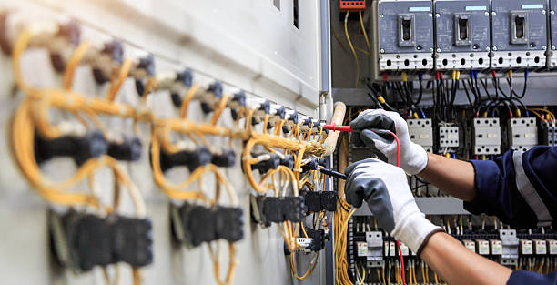 Professional Electrician technician working in Big Lake, TX